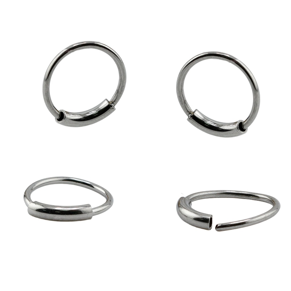 Steel 316L Bendable Open Nose Ring 