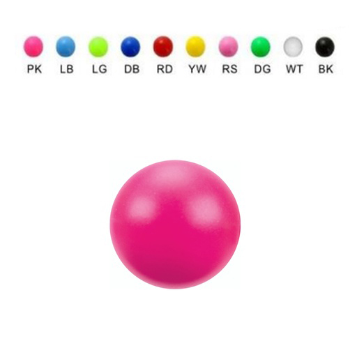 Acrylic Non-Transparent Screwball - 14GA(1.6mm)