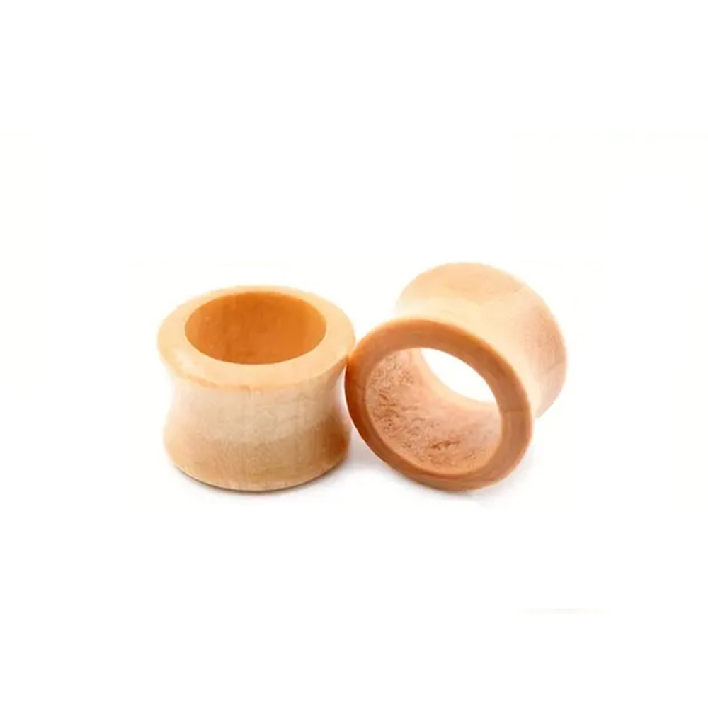 Wooden Double Flared Tunnel - Beech Timber.