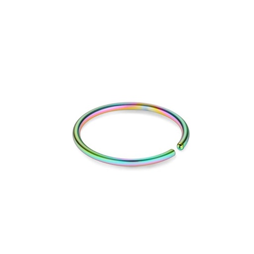 Steel 316L Rainbow PVD Titanium Coated Annealed Ring - 23GA(0.6mm)