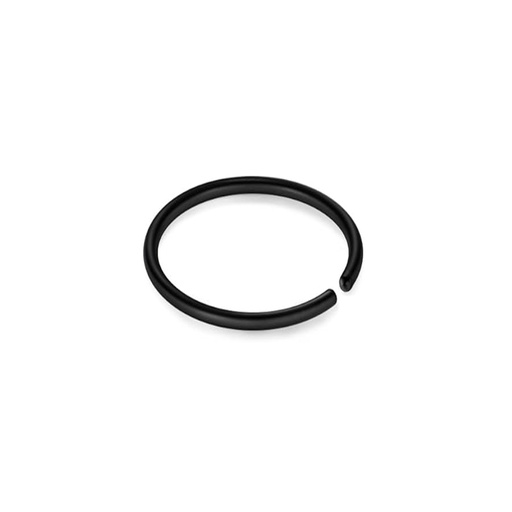 Steel 316L Black PVD Titanium Coated Annealed Ring - 20GA(0.8mm)