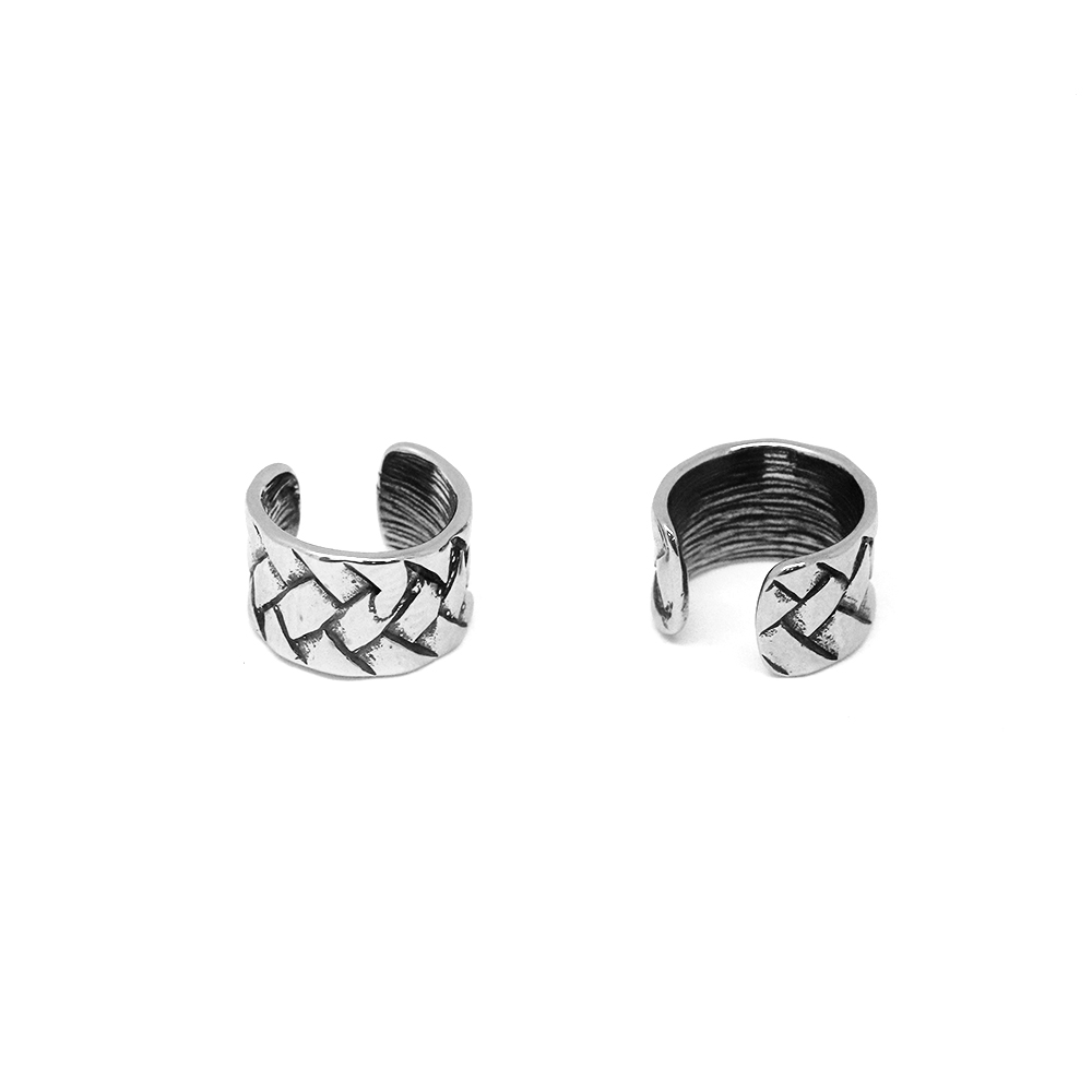 Steel 316L Ear Cuff/ Clip-On in Fashion Design 