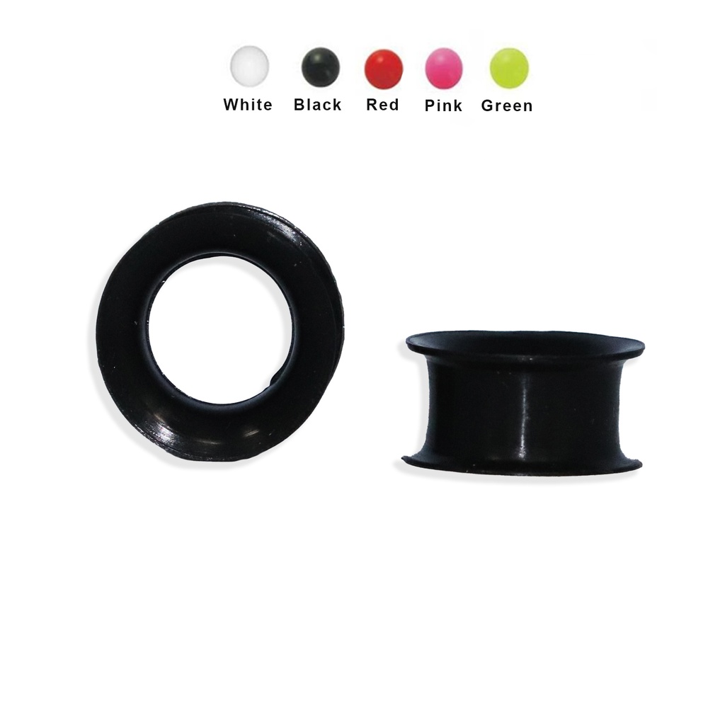 Silicone Double Flared Hollow Tunnel 