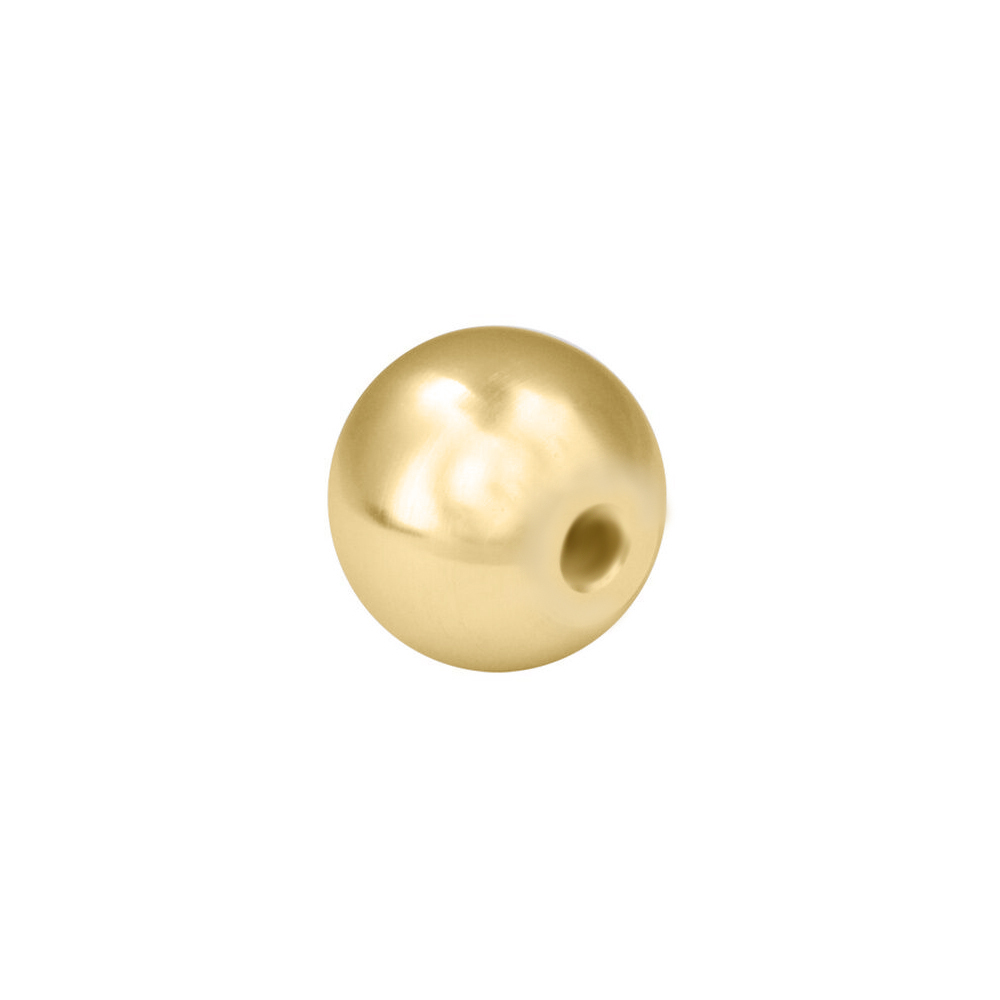 Steel 316L Gold PVD Titanium Coated Clip-in Ball 