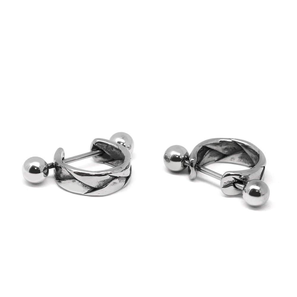 Helix Cuff with 316L Steel Barbell
