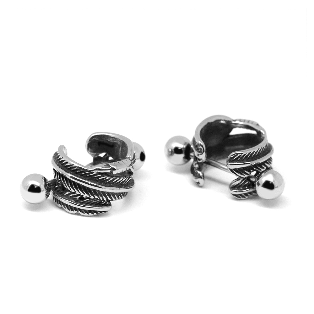 Helix Cuff with 316L Steel Barbell