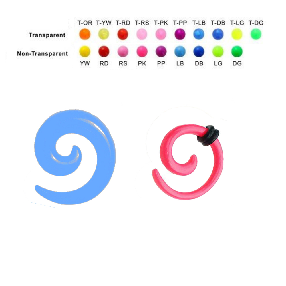 Silicone Spiral in Different Sizes - CCC