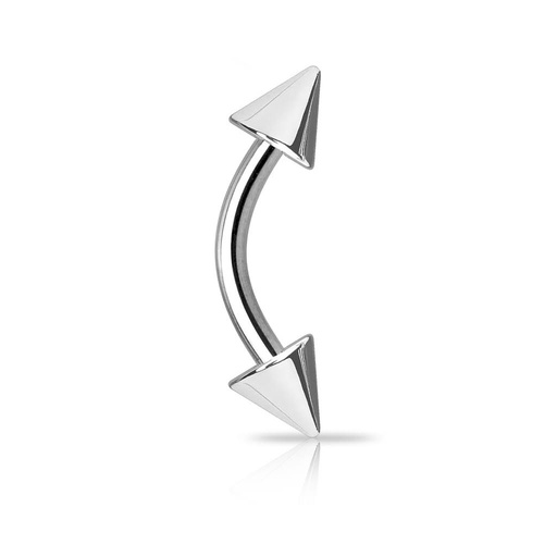 Steel 316L Bananabell with Cone - 16GA(1.2mm) 