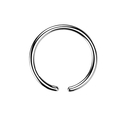 Steel 316L BCR without Clip-in Ball (for 3mm ball) -  20GA(0.8mm) 