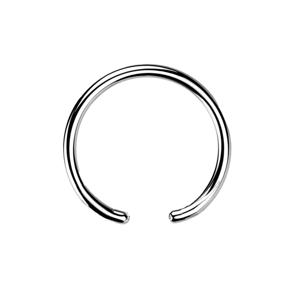 Steel 316L BCR without Clip-in Ball (for 4mm ball) -  20GA(0.8mm)  
