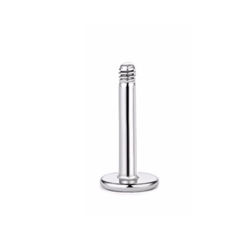 Steel 316L Labret without Screwball - 18GA(1.0mm) 