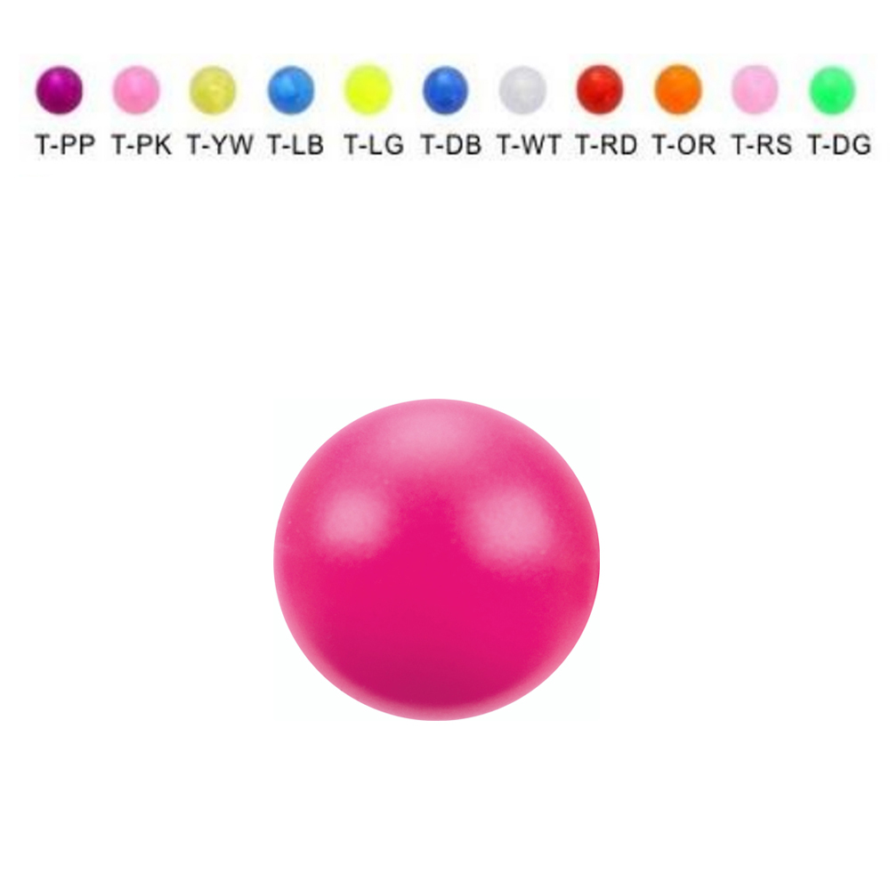 Acrylic Transparent Screwball - 16GA(1.2mm) 