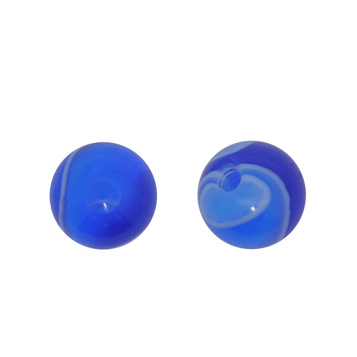 Acrylic Marble Pattern Screw Ball - 14GA(1.6mm) CCC