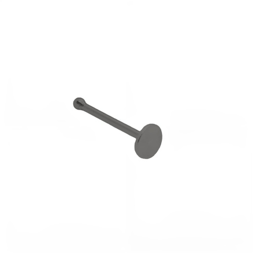[BKS-NSD24-1.0-7-2] Steel 316L Black Ti-PVD Coated Nose Pin with Flat Disc - 18GA(1.0mm)