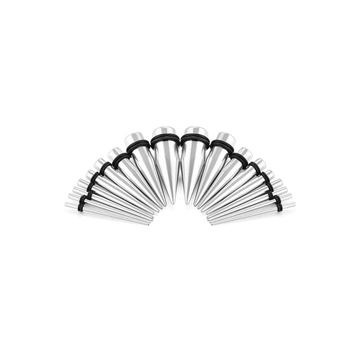 Steel 316L Straight Expander & Taper with Rubber Rings