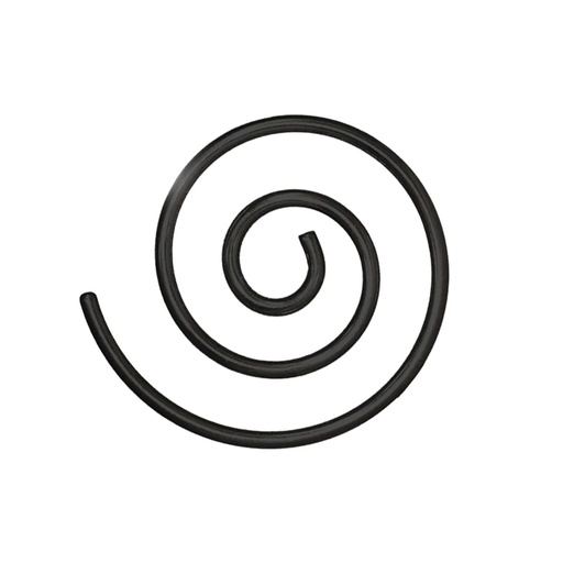 Steel 316L Black Ti-PVD Coated Expander/Taper in Spiral Design
