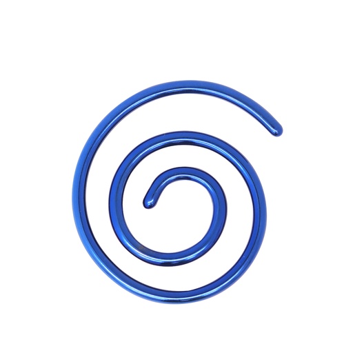 Steel 316L Blue Ti-PVD Coated Expander/Taper in Spiral Design