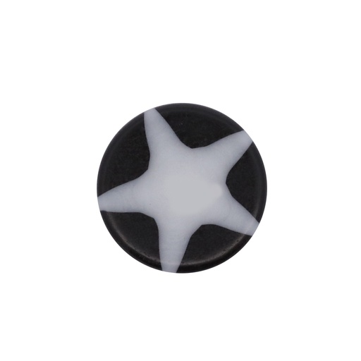 Acrylic Screw Star Disc - 16GA(1.2mm) 