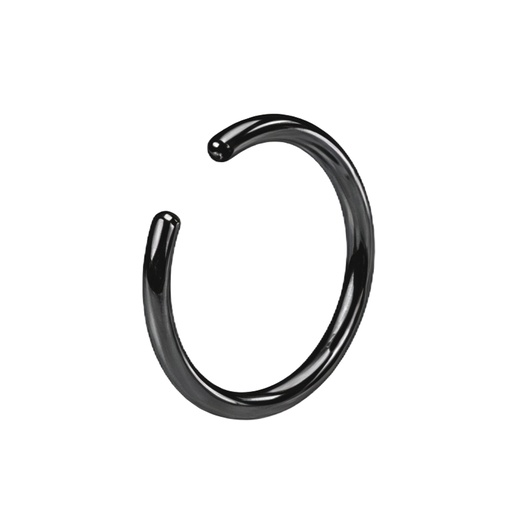 Steel 316L Black Ti- PVD Coated BCR without Clip-in Ball (for 5mm ball) 