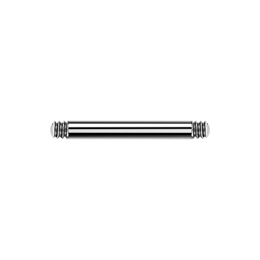 Steel 316L Barbell without Ball - 14GA(1.6mm)