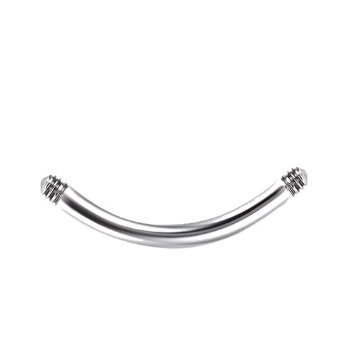 Steel 316L Bananabell without Screwballs - 16GA(1.2mm)