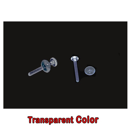 [GS-RET01-1.0-10] Glass Retainer with Silicone O-Ring Stopper - 18GA(1.0mm)