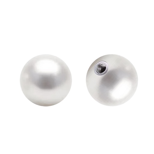 Synthetic Perl Screw Ball with Steel Thread - 16GA(1.2mm) 